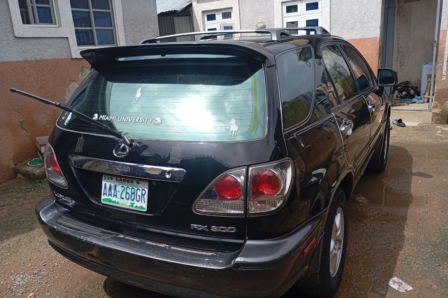 Registered Lexus RX3...